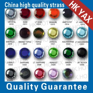 china A stone colors,china factory sale crystal