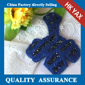 YAX-C049 China factory rhinestone patch