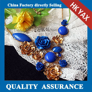 N150 Amazing floral necklace for lady supply china