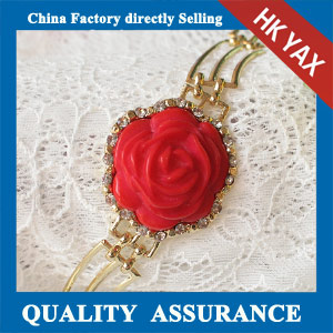 N170 red rose bracelet for girls china cheap price