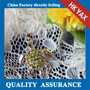 N183 china rhinestone animal necklace pendange