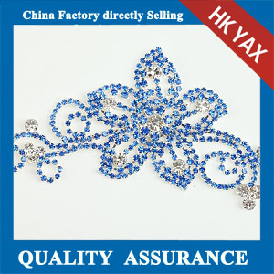 M307 Charmming rhinestone flower chain