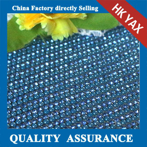 YAX-F014 Aquamarine& Lt Blue Crystal Patches