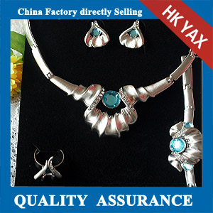 N022 crystal jewelry necklace set