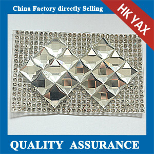 Yax-A 003 new arrival hotfix rhinestone patches 