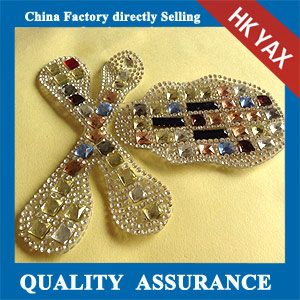 Yax-B001 New fashion rhinestone patches