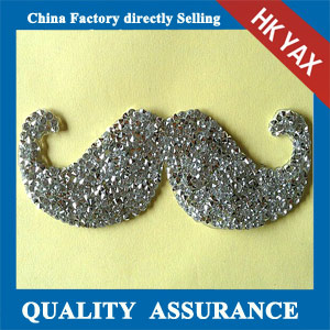 Yax-B022 China supplier fashion rhinestone patches