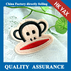 high quality custom embroidery monkey patches