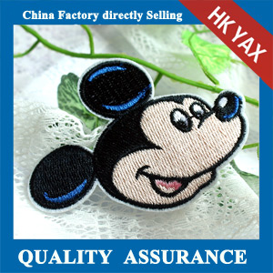 New design mickey mouse custom embroidery patch