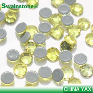 swainstone flatback rhinestone jonquil color