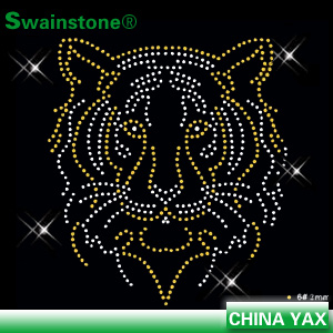 Custom Made Hotfix Rhinestone Motif