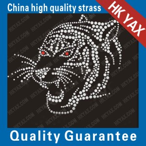 tiger transfer motifs rhinestone