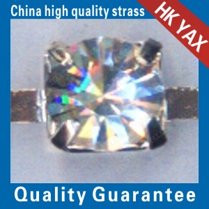 glass stone cup chain
