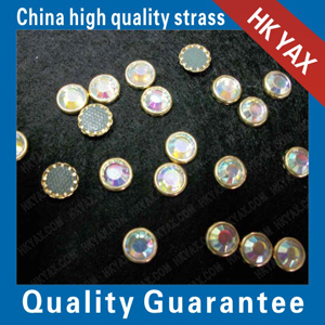 AAAAA hotfix rimmed stones made in china