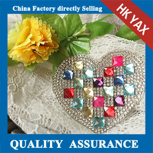 YAX-C059 hot fix rhinestone motif patch