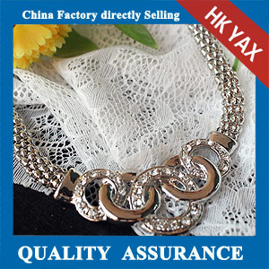 N166 silver plated necklace factory selling china