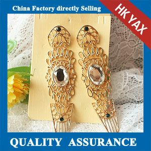 N504 crystal rhinestone earrings china supplier