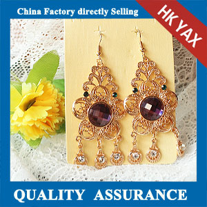 N531 dangle flower earring for women