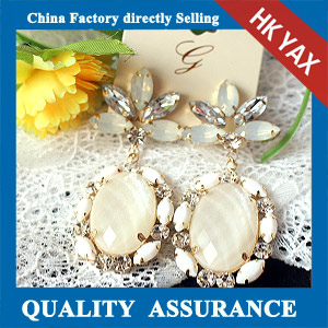 N554 Amazing crystal earrings for wedding