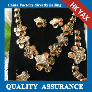 N006 Alloy necklace set latest design