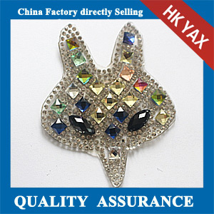 Yax-C002 Animal shpae rhinestone patches