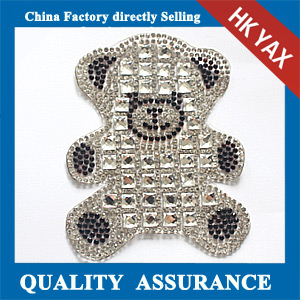 Yax-C012 Hot sale rhinestone patches