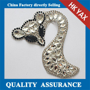 Yax-C016 Fox shape rhinestone patches